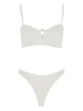 Hunza G Misty pearly-hoop bikini - White