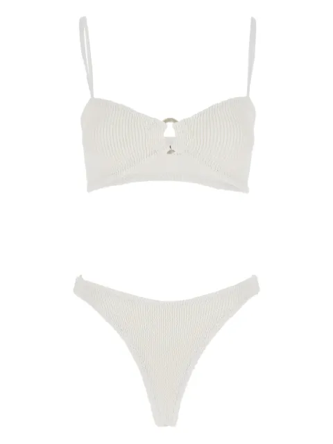 Hunza G Misty pearly-hoop bikini