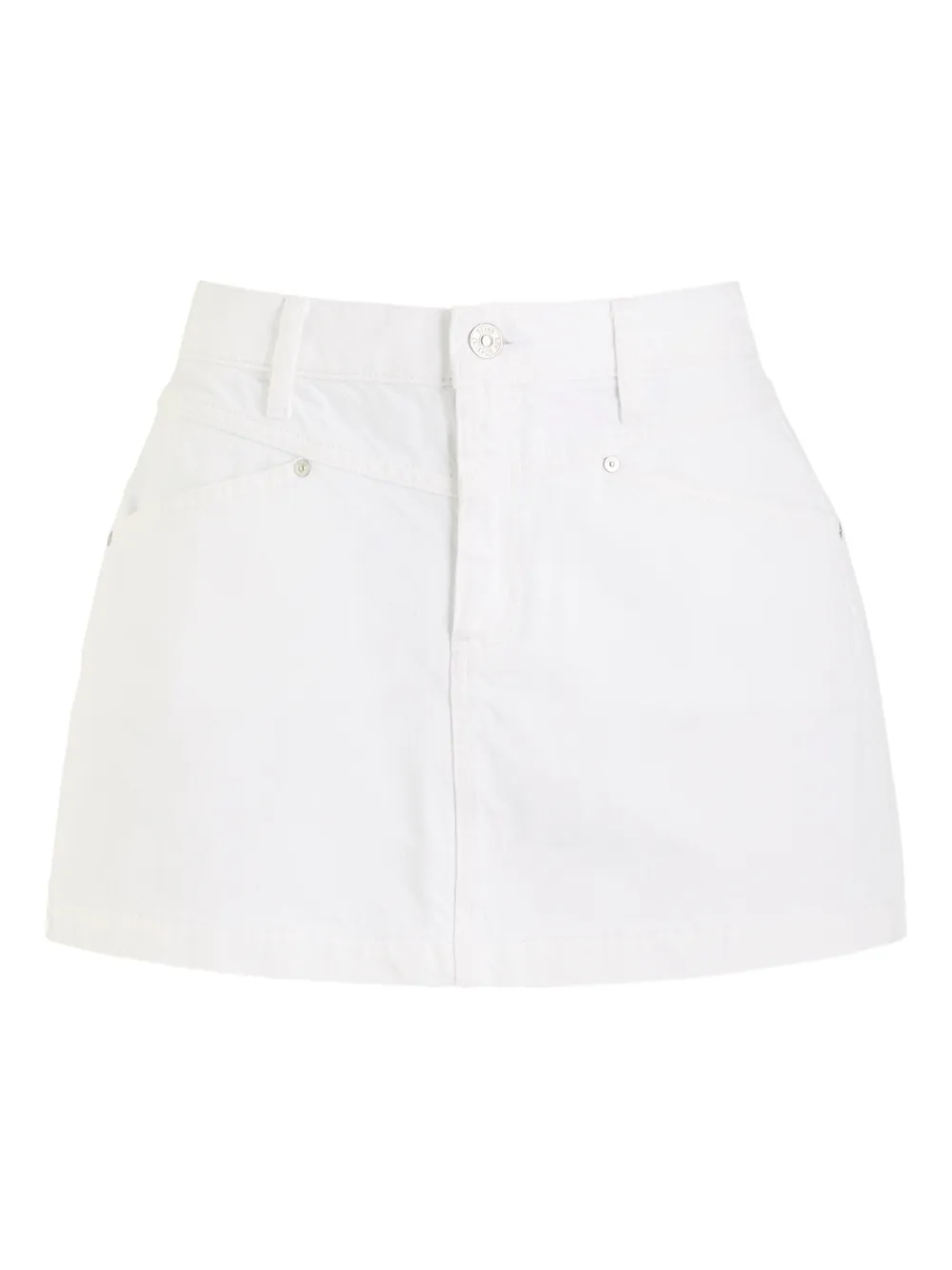 PAIGE Ryder mini skirt - Bianco
