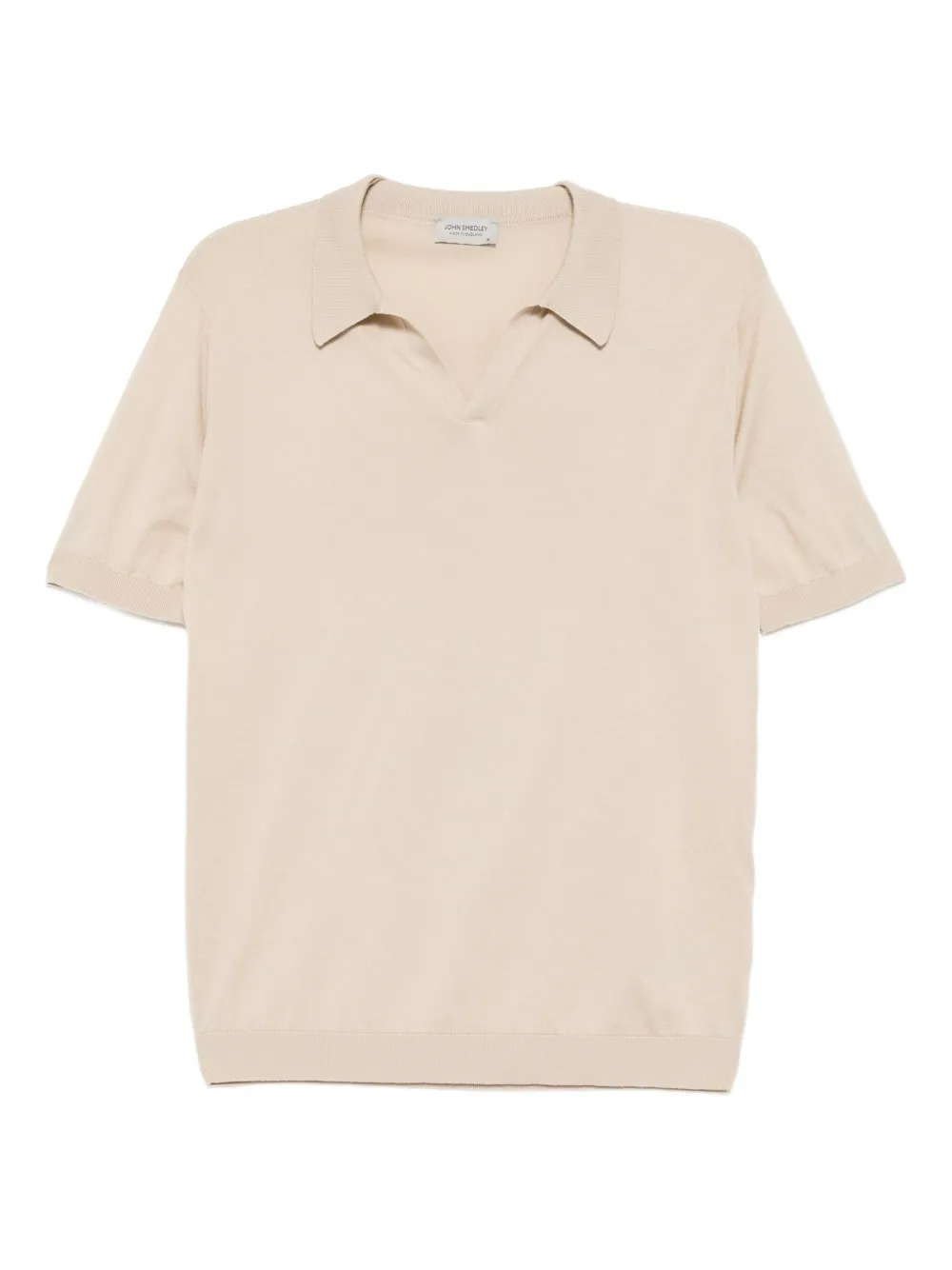 John Smedley Ryan knitted T-shirt | Neutrals | Image 1