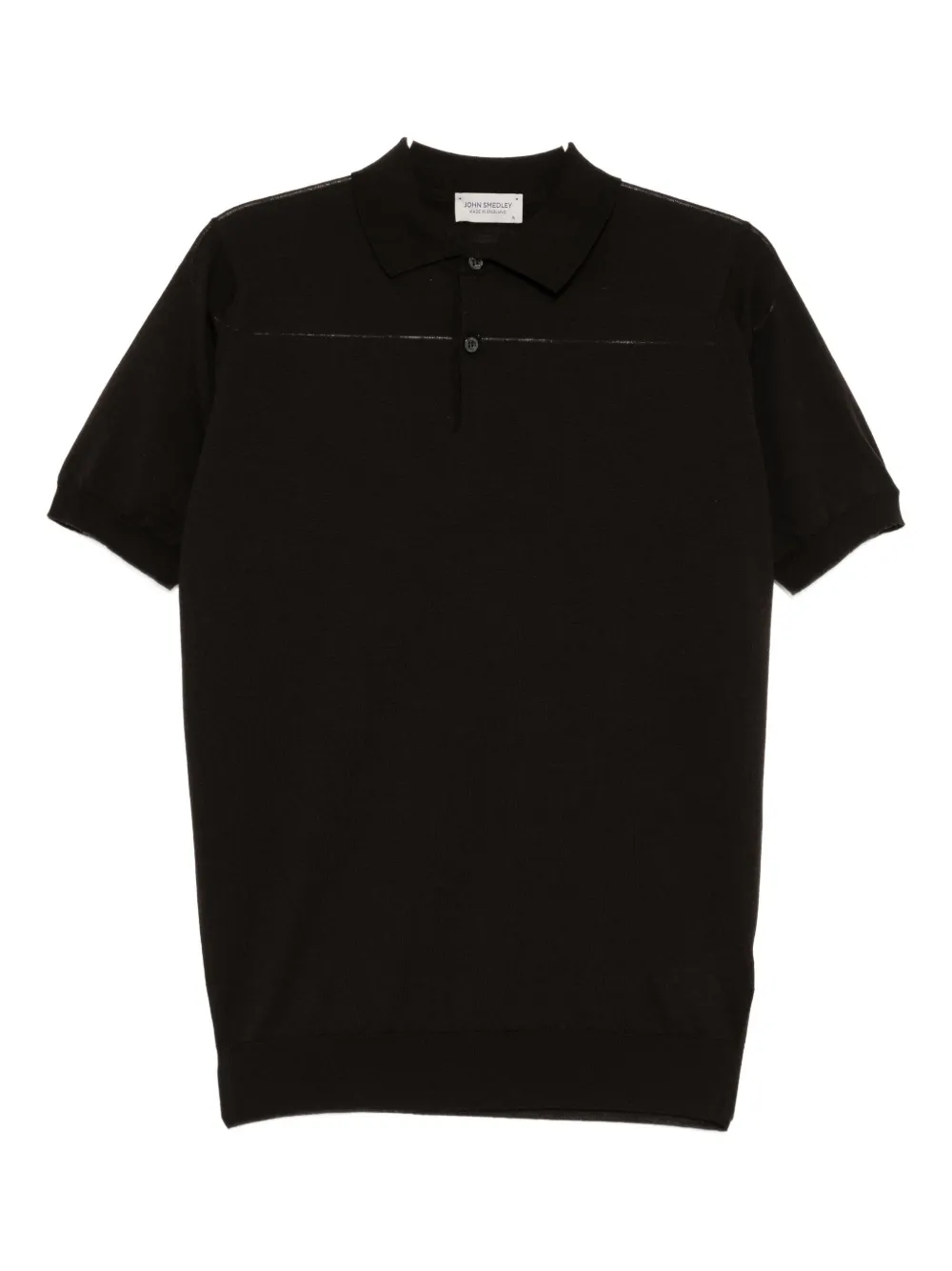John Smedley Payton Polo Shirt In Brown
