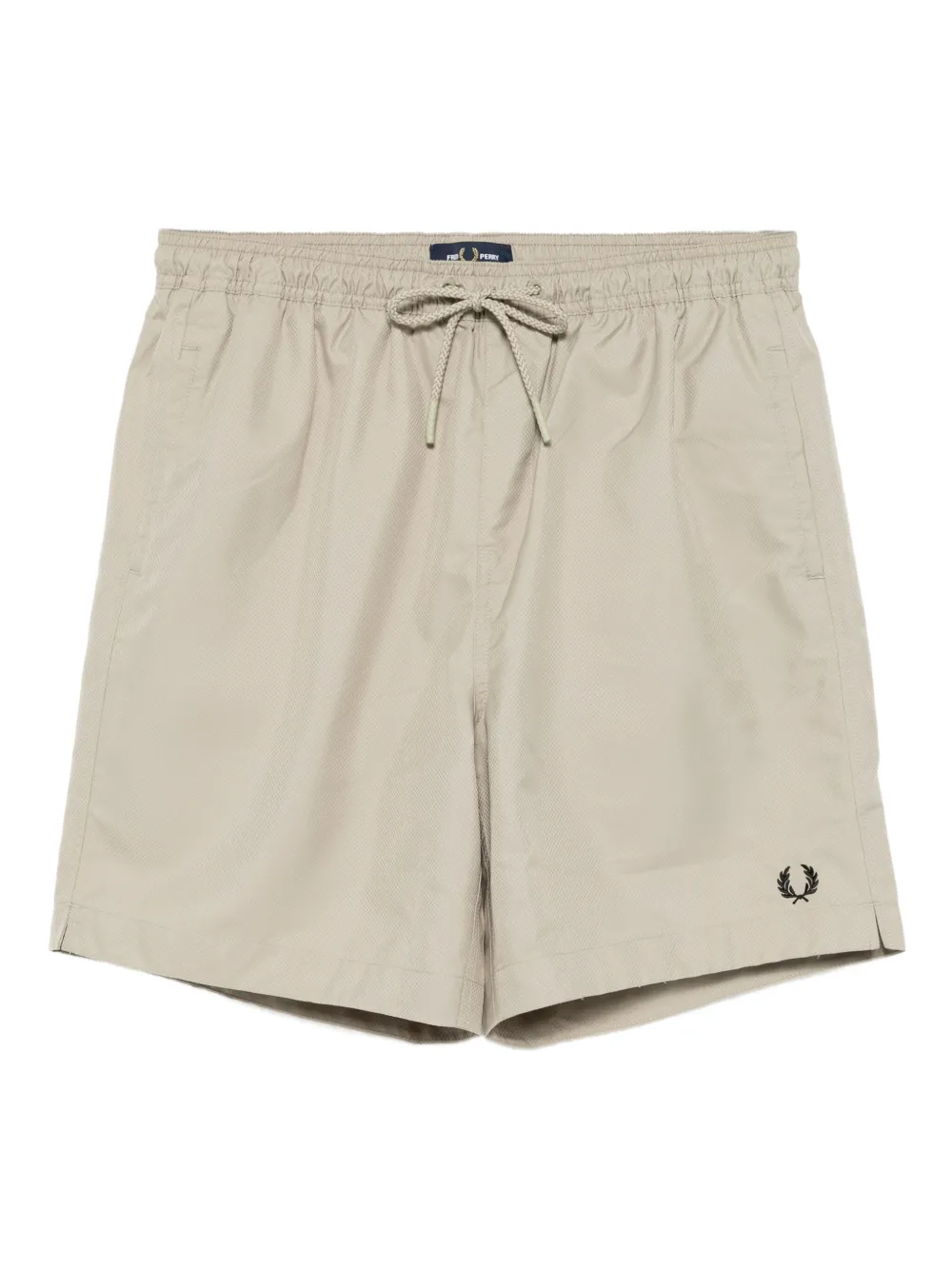 Fred Perry Zwembroek met elastische tailleband Grijs