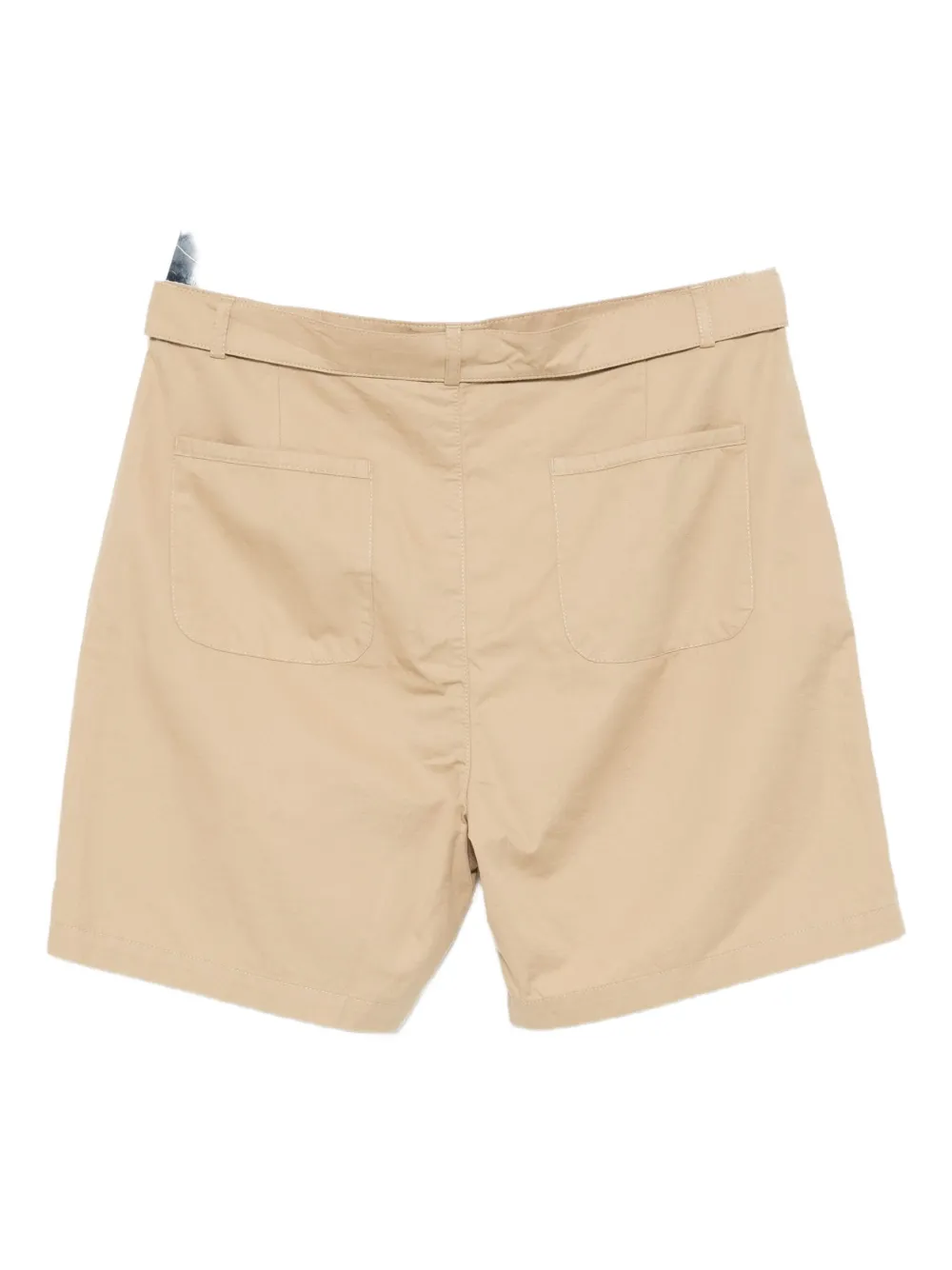 Oliver Spencer Shorts met ceintuur Bruin