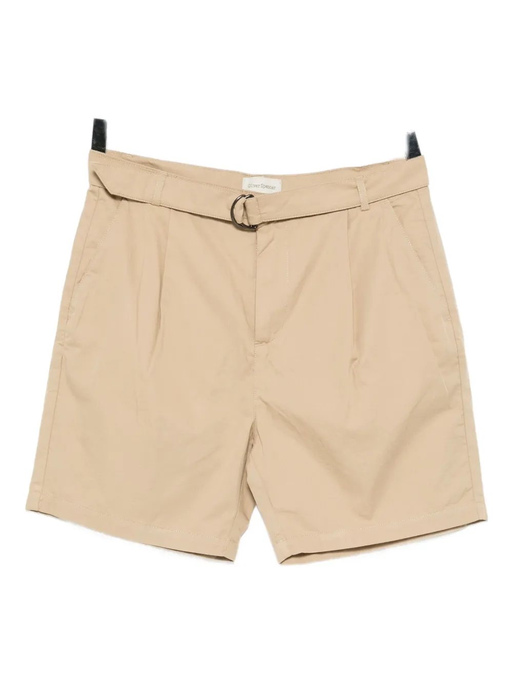Oliver Spencer Beltd Shorts In Brown