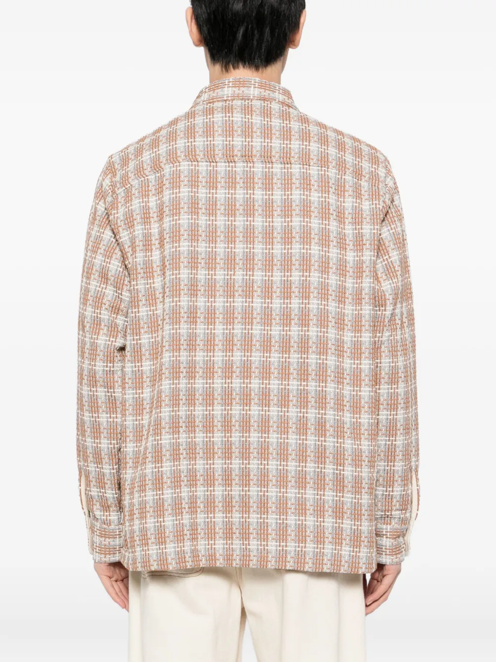 Wax London Wax Whiting shirtjack Bruin
