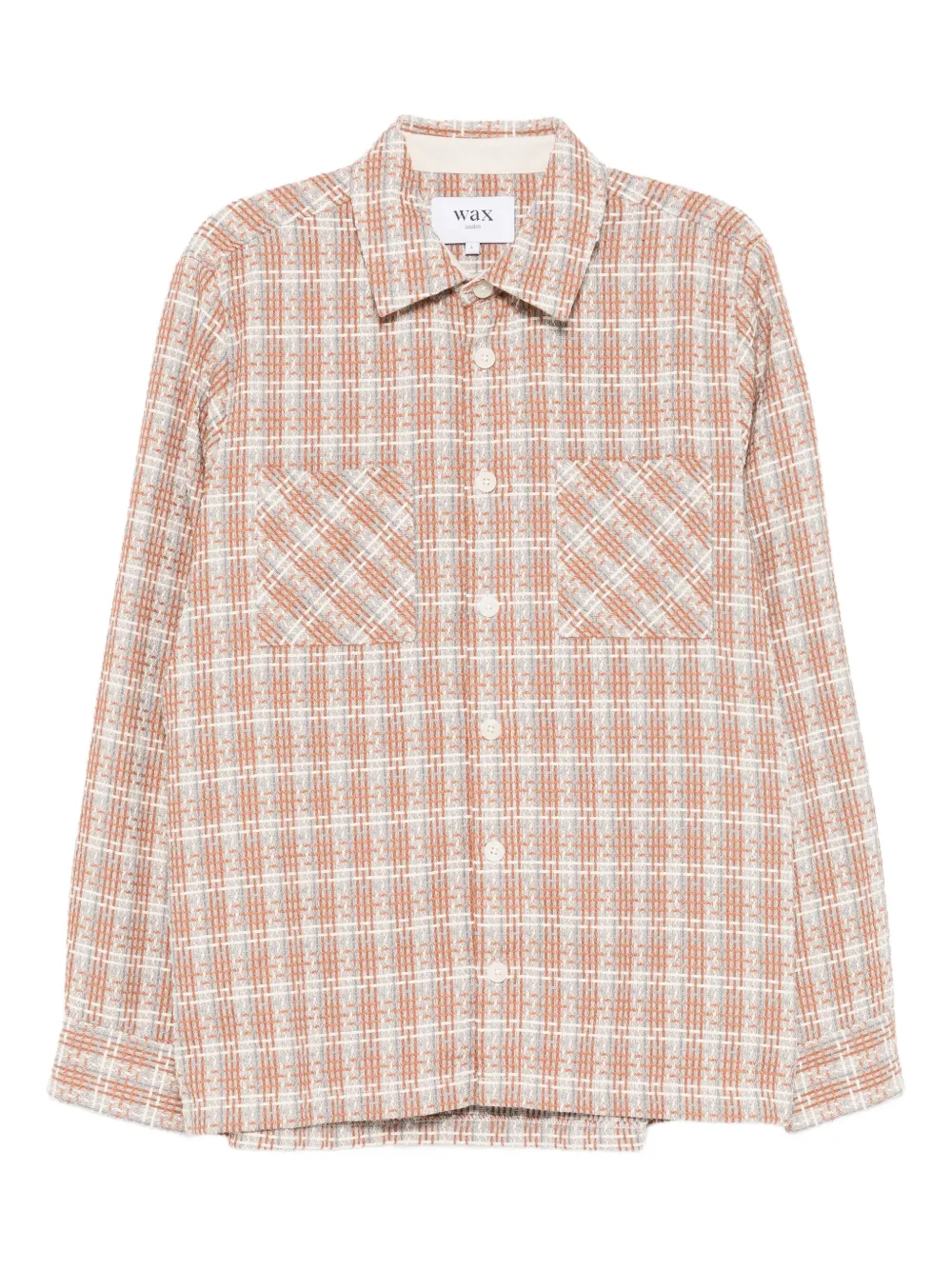 Wax London wax whiting overshirt | Brown | Image 1