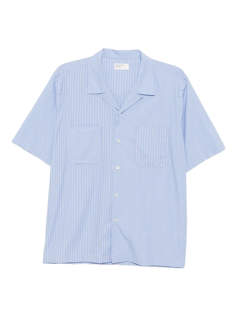 Universal Works Sal Road overhemd Blauw