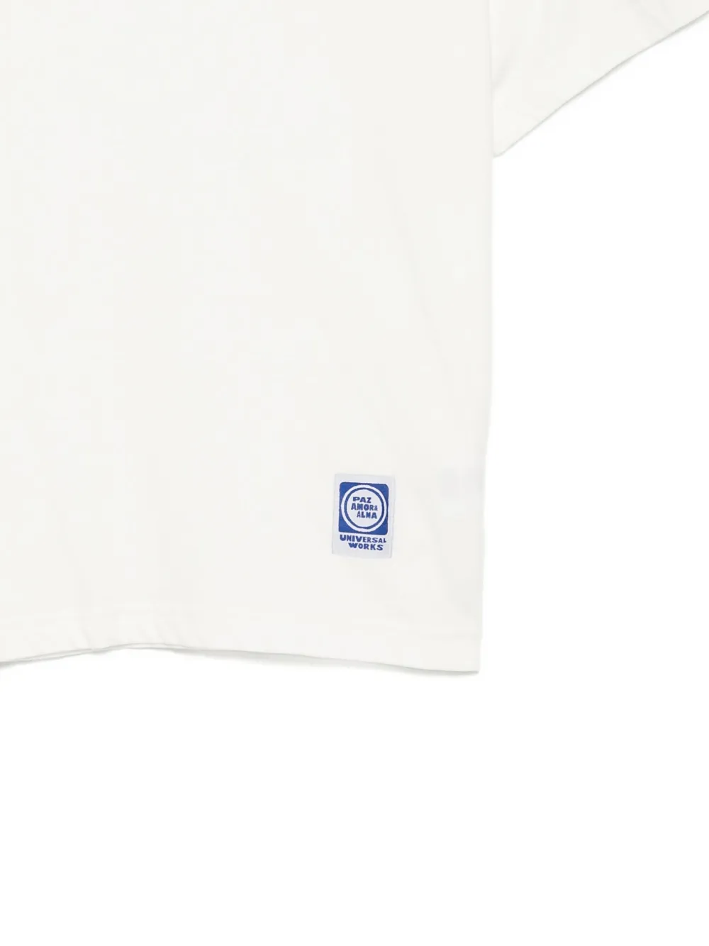 Universal Works Short-sleeved T-shirt In White