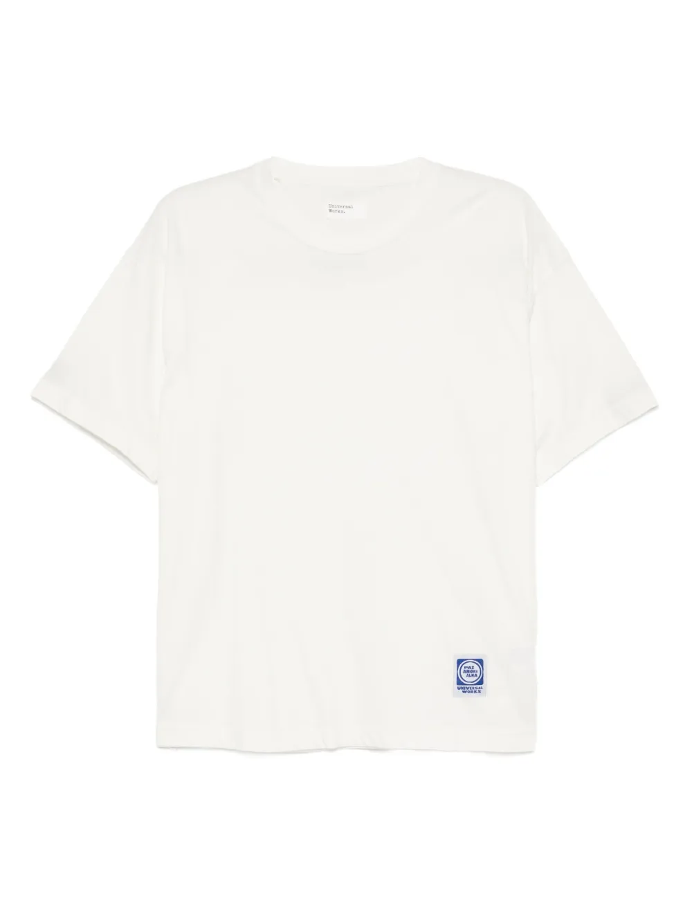 Universal Works short-sleeved T-shirt | Neutrals | Image 1