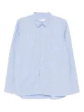 Universal Works patched cotton shirt - Blue