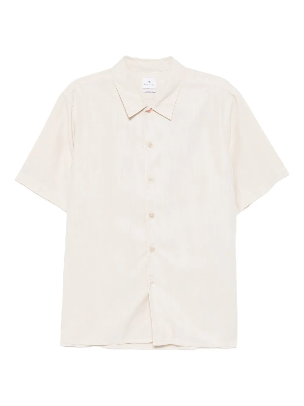 PS Paul Smith logo-appliqué shirt | Neutrals | Image 1