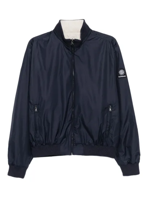 SANDBANKS reversible logo-patch jacket