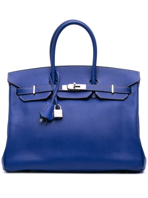 Hermès Pre-Owned 2011 Epsom Candy Birkin Retourne 35 handbag