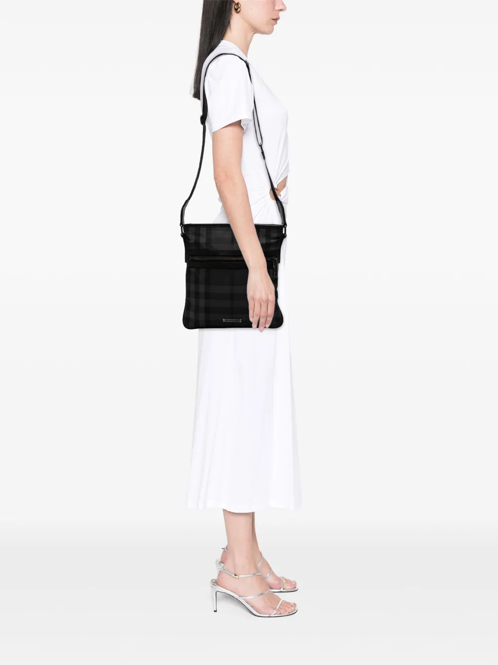 Burberry Pre-Owned 2000-2017 Smoke Check Canvas crossbody bag | Pre-Owned | Image 2