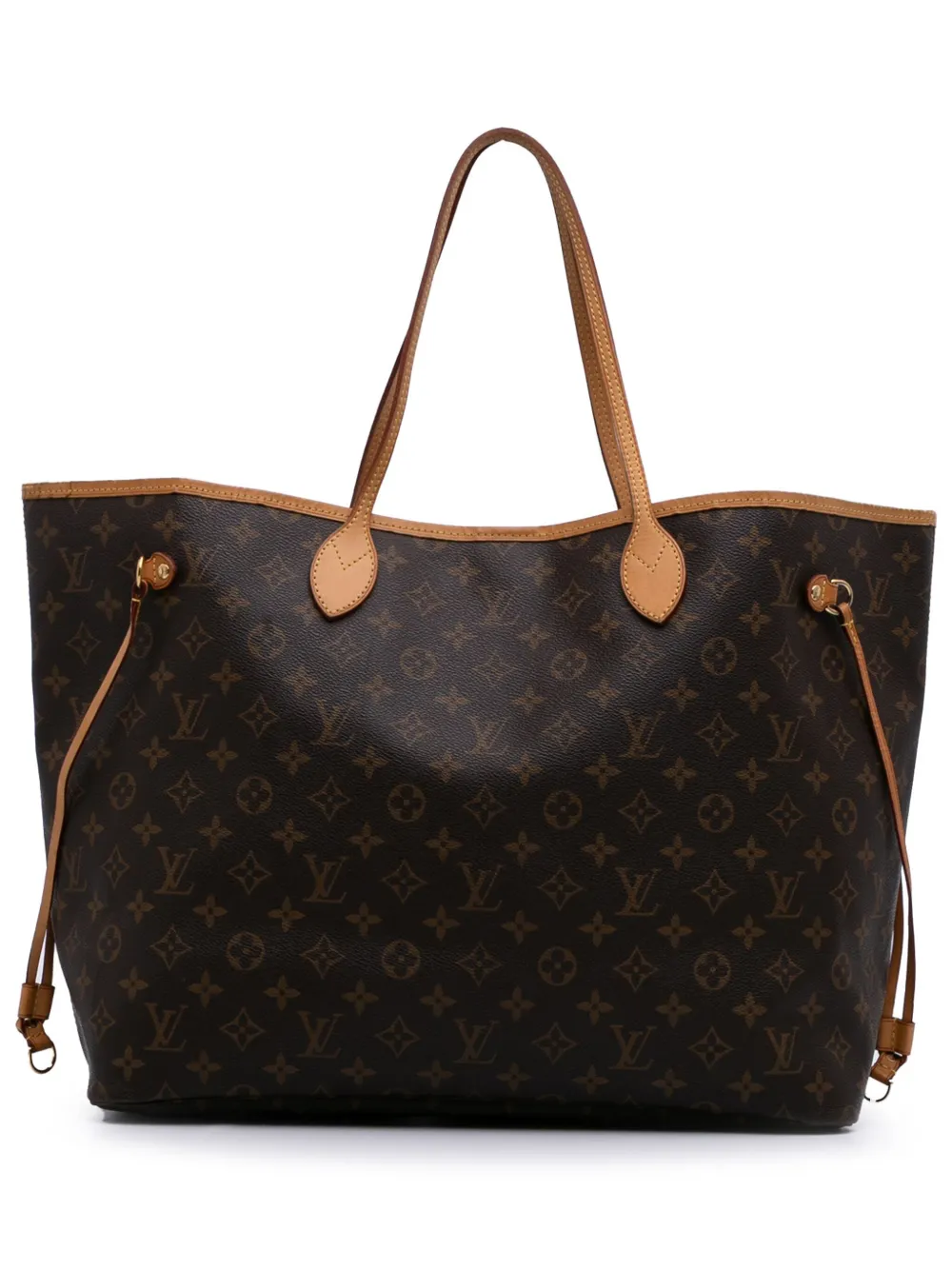 Louis Vuitton Pre-Owned 2011 モノグラム ネヴァーフル GM トートバッグ - ブラウン Louis Vuitton Pre-Owned 2011 モノグラム ネヴァーフル GM トートバッグ - ブラウン