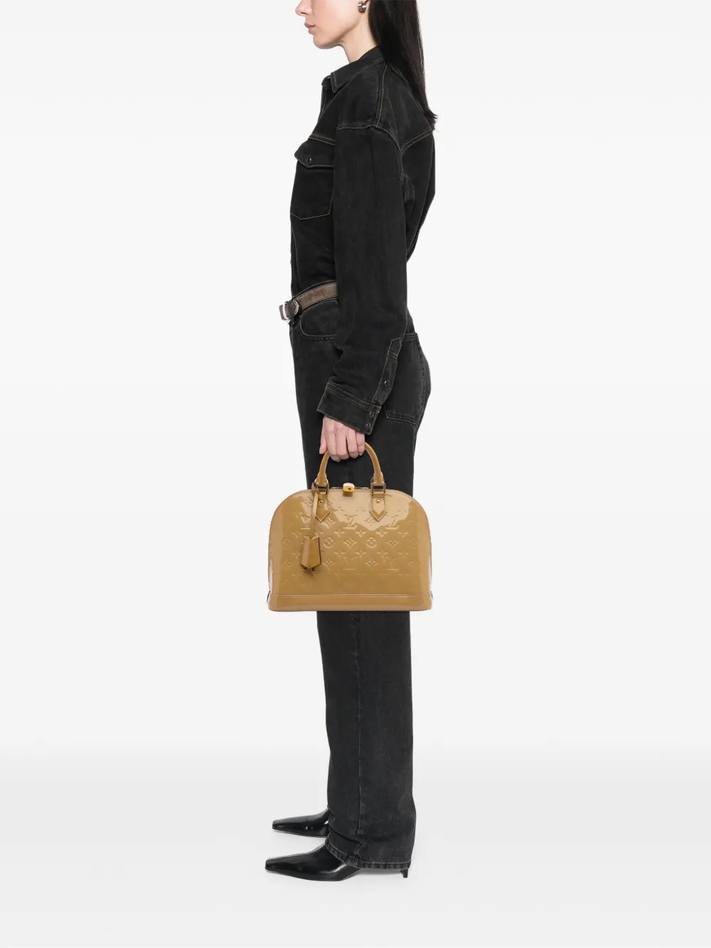 Louis Vuitton Pre-Owned 2014 Monogram Vernis Alma PM handbag | Pre-Owned | Image 2