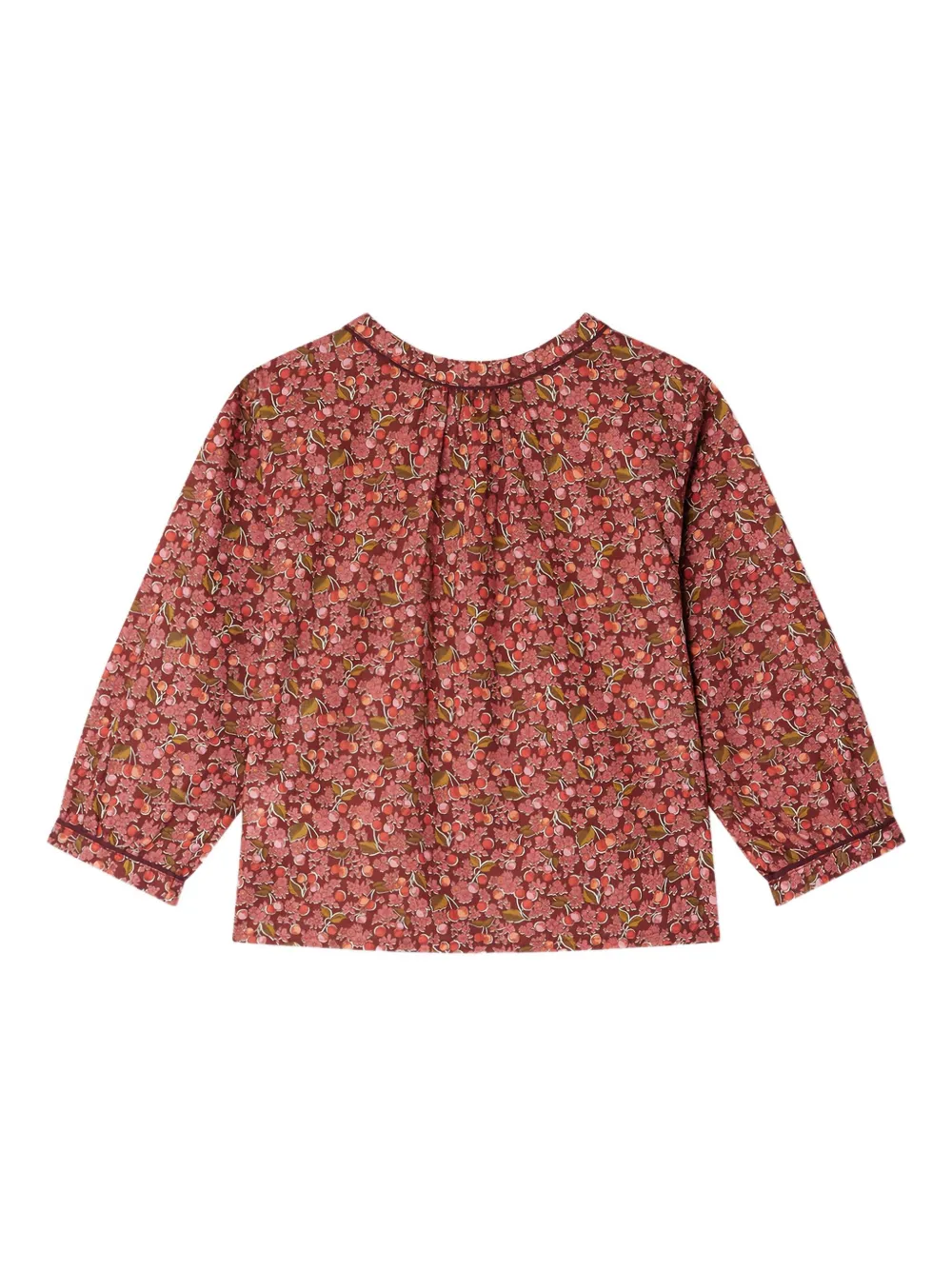 Bonpoint button floral blouse | Girls Blouses | Image 2