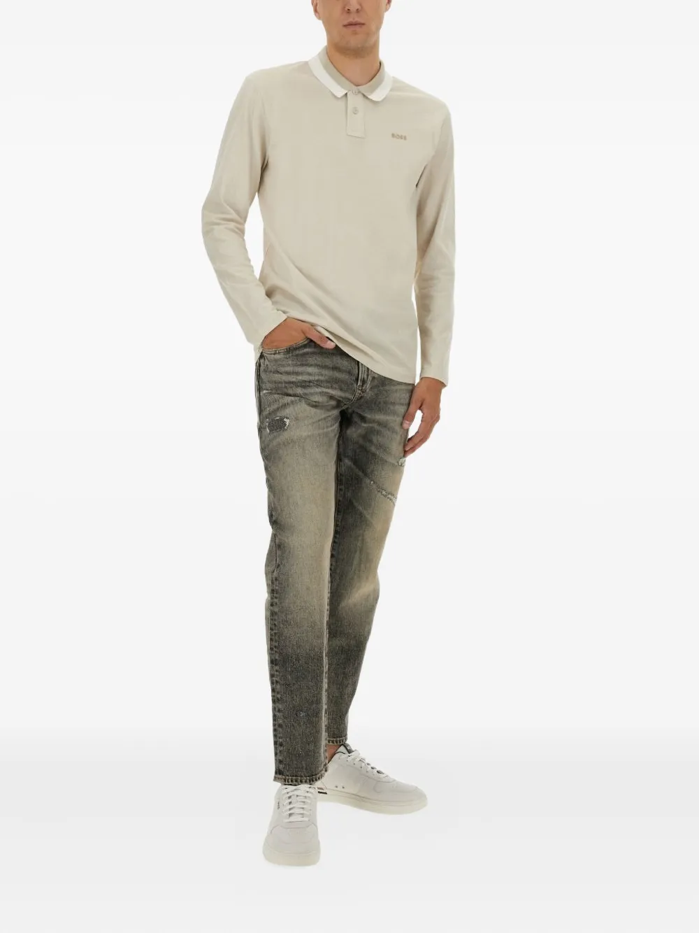 BOSS distressed jeans | Regular & Straight-Leg Jeans | Image 2