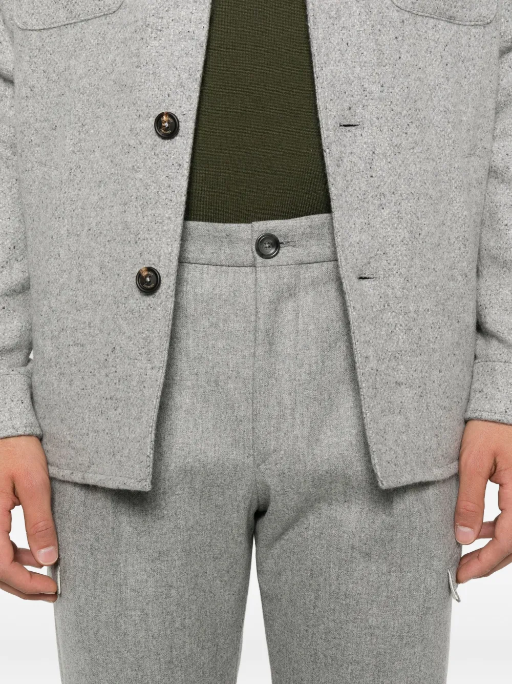 Tagliatore Broek met zijzak Grijs