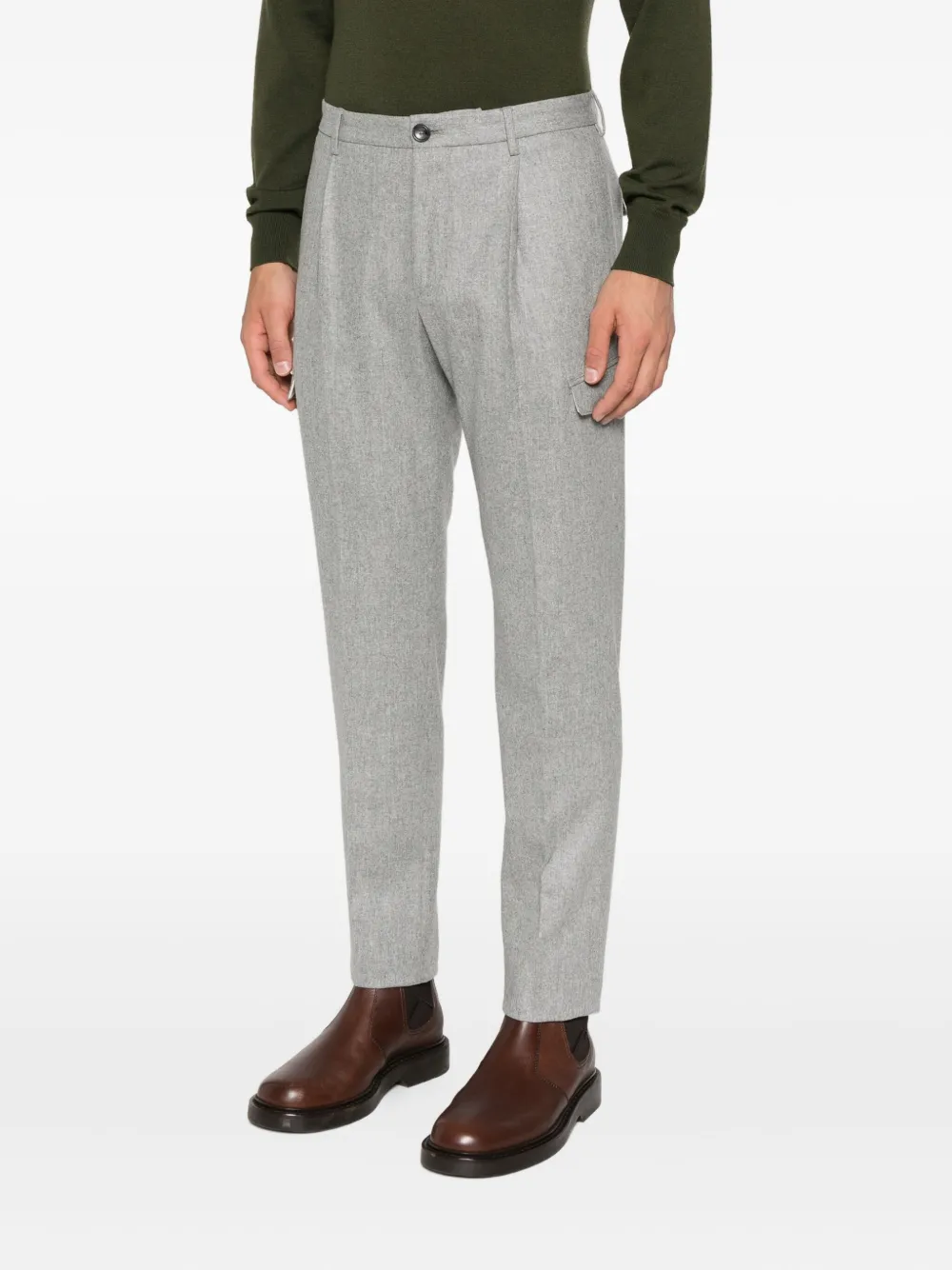 Tagliatore Broek met zijzak Grijs