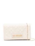 Love Moschino quilted chain-strap shoulder bag - Neutrals