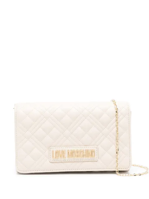 Love Moschino quilted chain-strap shoulder bag
