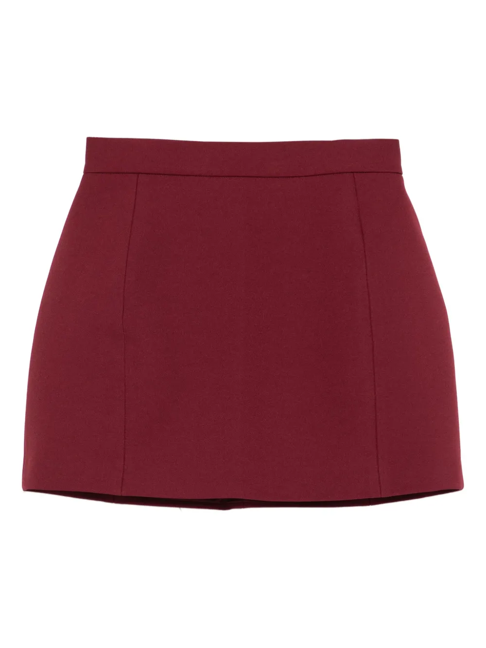 THE ANDAMANE Mini-rok met A-lijn Rood