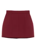 THE ANDAMANE A-line mini skirt - Red