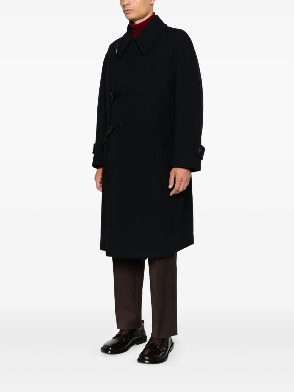 Tagliatore Wollen jas Blauw