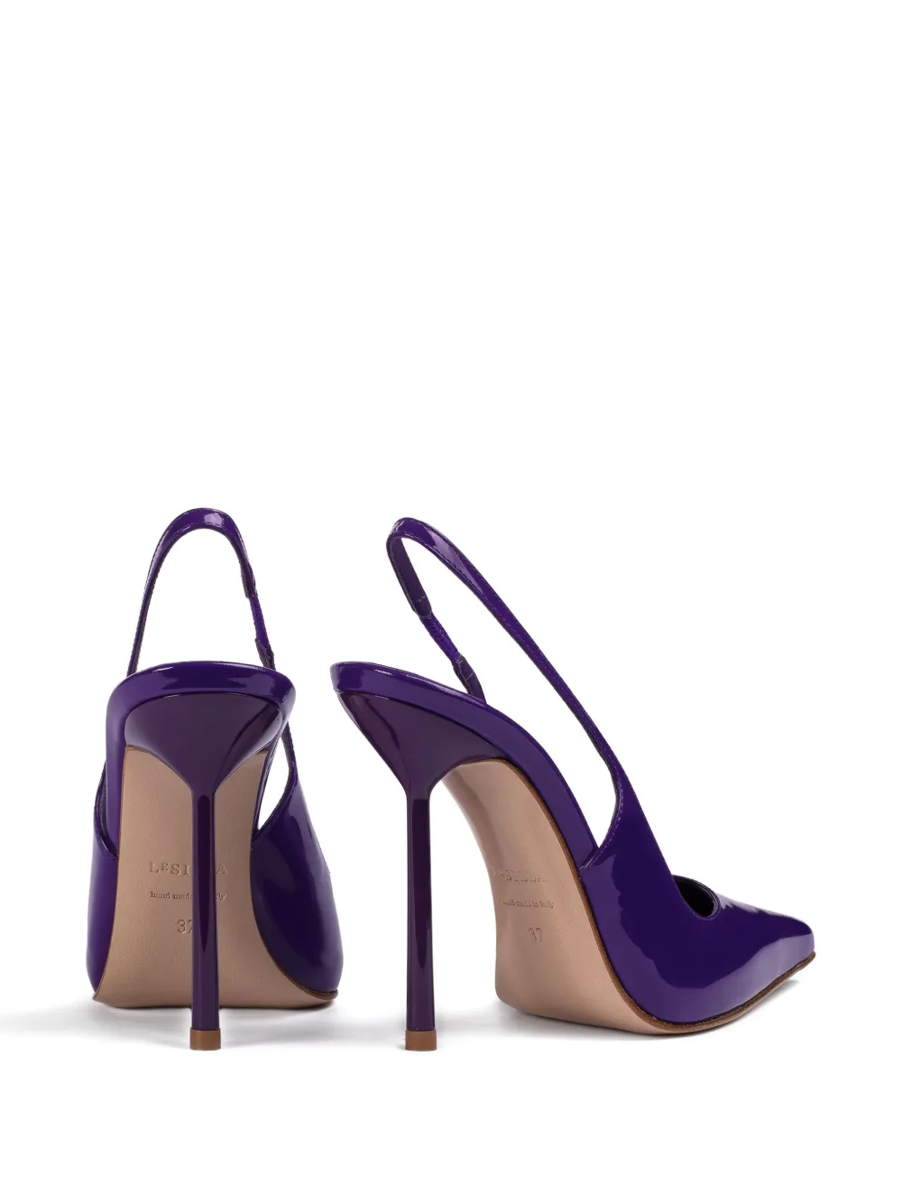 Le Silla 120mm Bella slingback pointed-toe pumps Purple