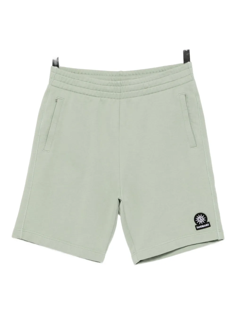 Sandbanks Logo-patch Shorts In Green