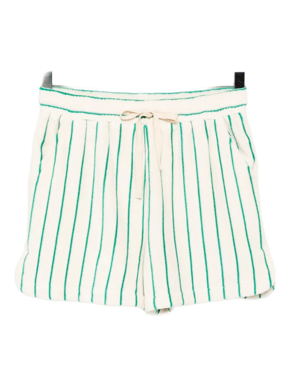 BONGUSTA Shorts Naram a righe - Bianco