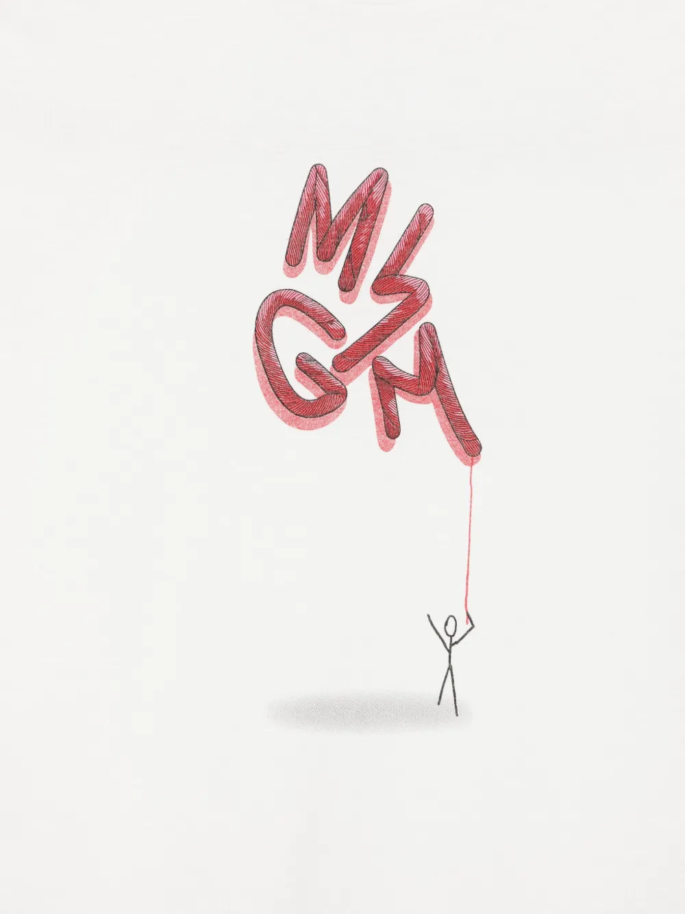 MSGM Kids T-shirt met logoprint Wit