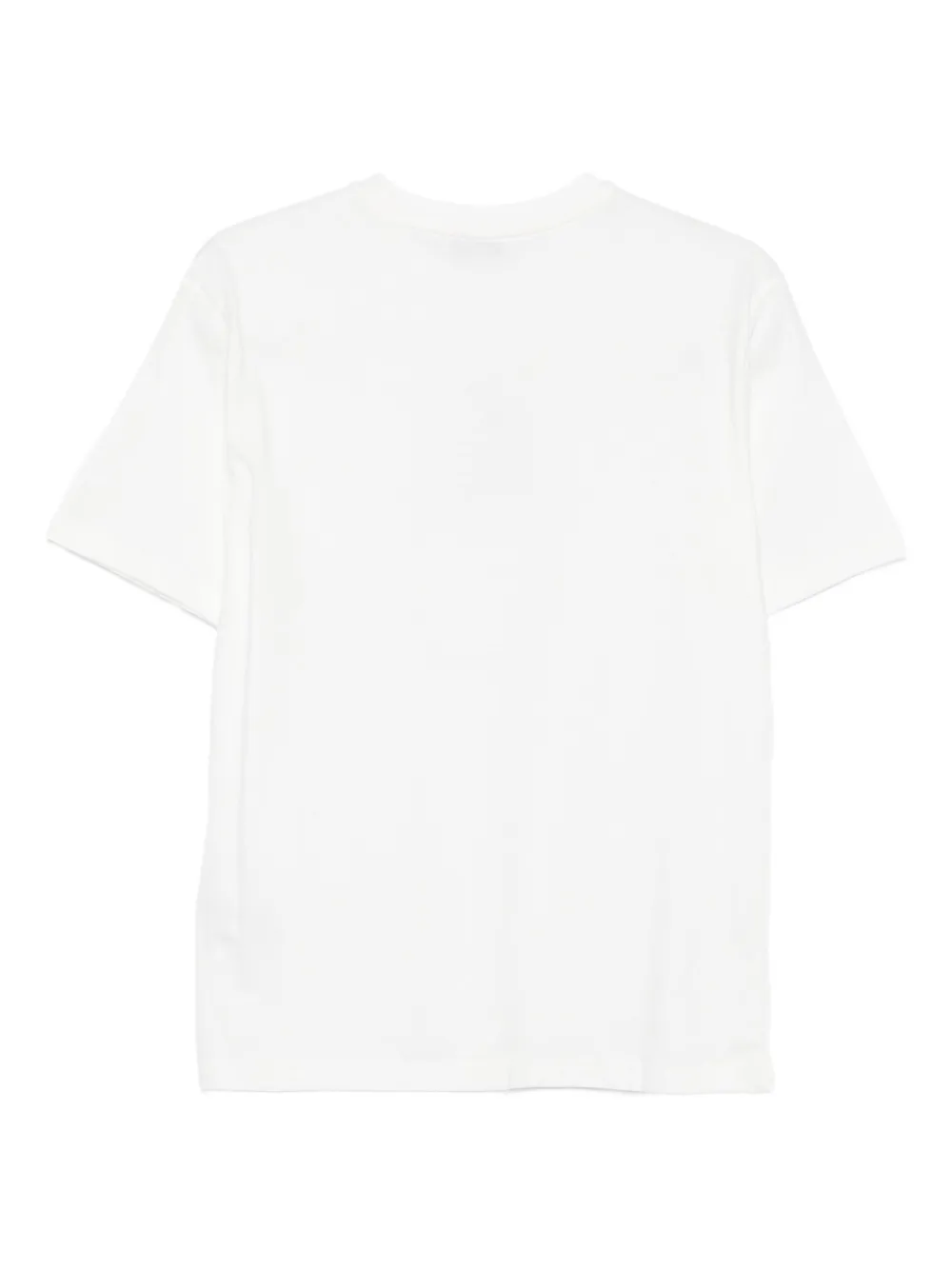 MSGM Kids T-shirt met logoprint Wit