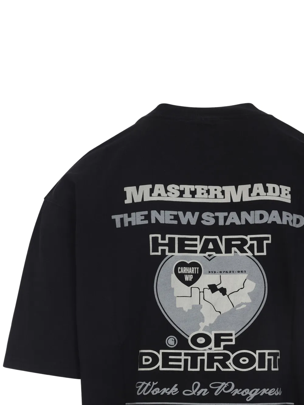 Carhartt WIP Arcan katoenen T-shirt Zwart