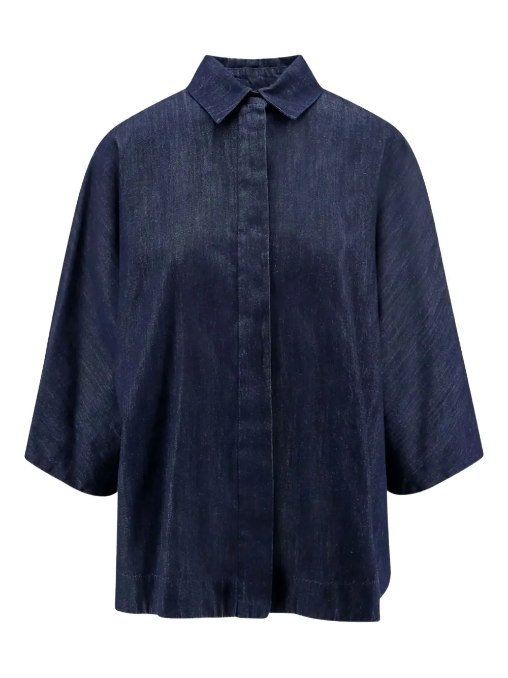 'S Max Mara buttoned denim shirt - Blu