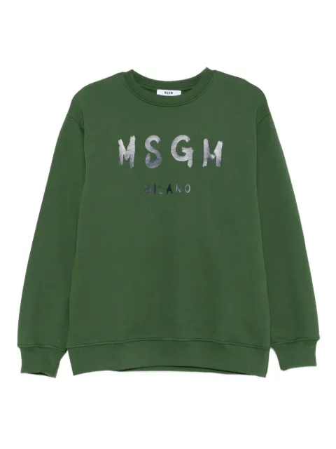 MSGM Kids logo-print sweatshirt