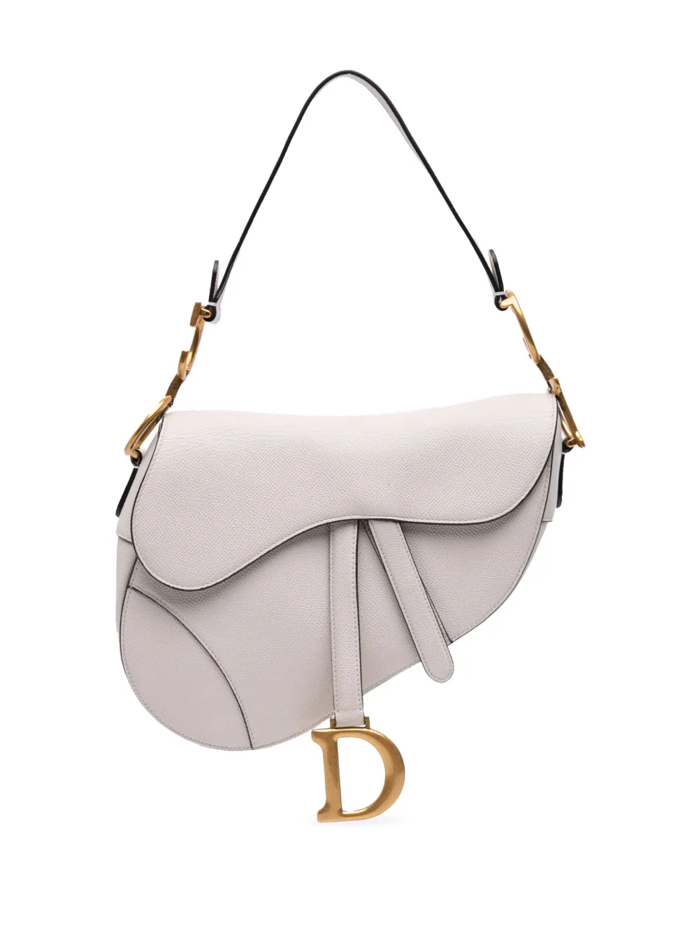 Christian Dior Pre-Owned 2020 Grained Calfskin Saddle Bag shoulder bag Christian Dior Pre-Owned 2020 Grained Calfskin Saddle Bag shoulder bag