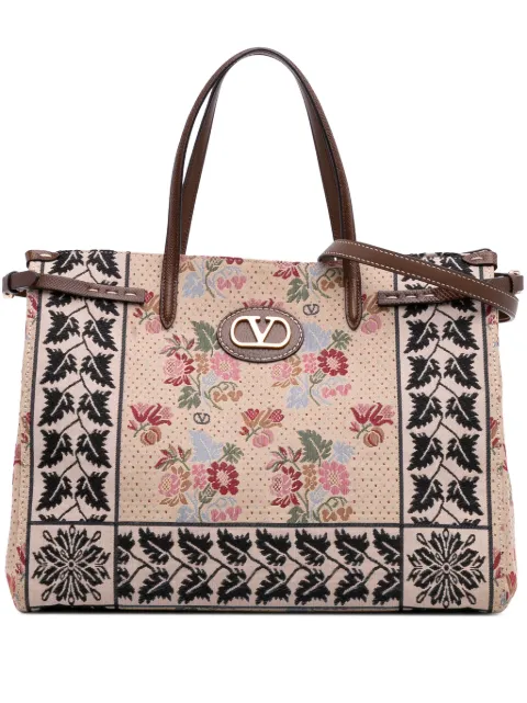Valentino Garavani Pre-Owned 2000-2017 Medium Canvas Antibes Shopping Bag satchel