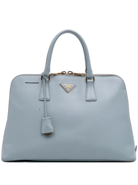 Prada Pre-Owned 2010-2025 Large Saffiano Lux Promenade satchel