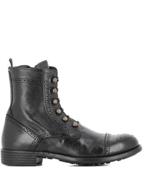 Officine Creative lace-up brogue boots