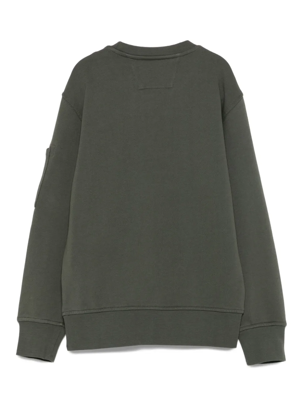 C.P. Company Kids Sweater met Lens-zak Groen
