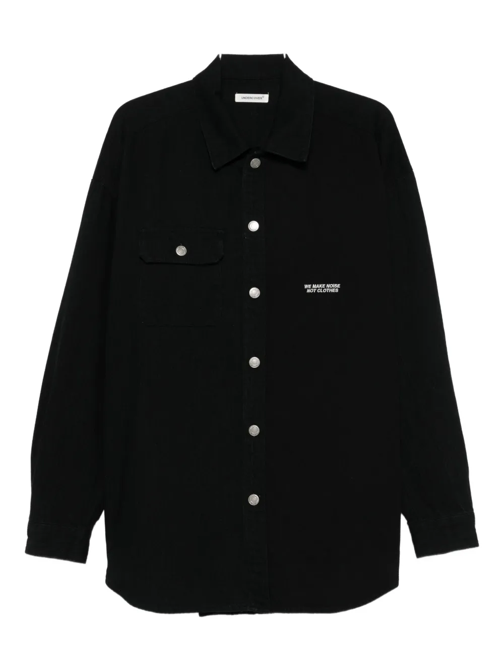 Undercover Button-fastening Shirt In Black