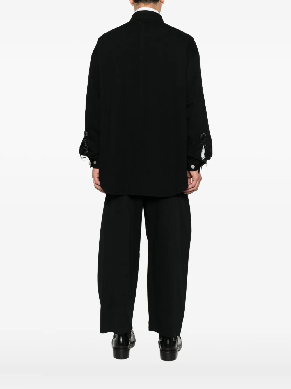 Undercover Button-fastening Shirt In Black