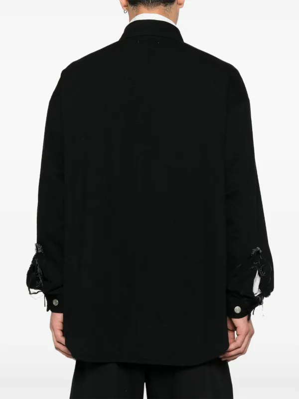 Undercover Camisa Com Fechamento Por Botões | Preto | FARFETCH BR