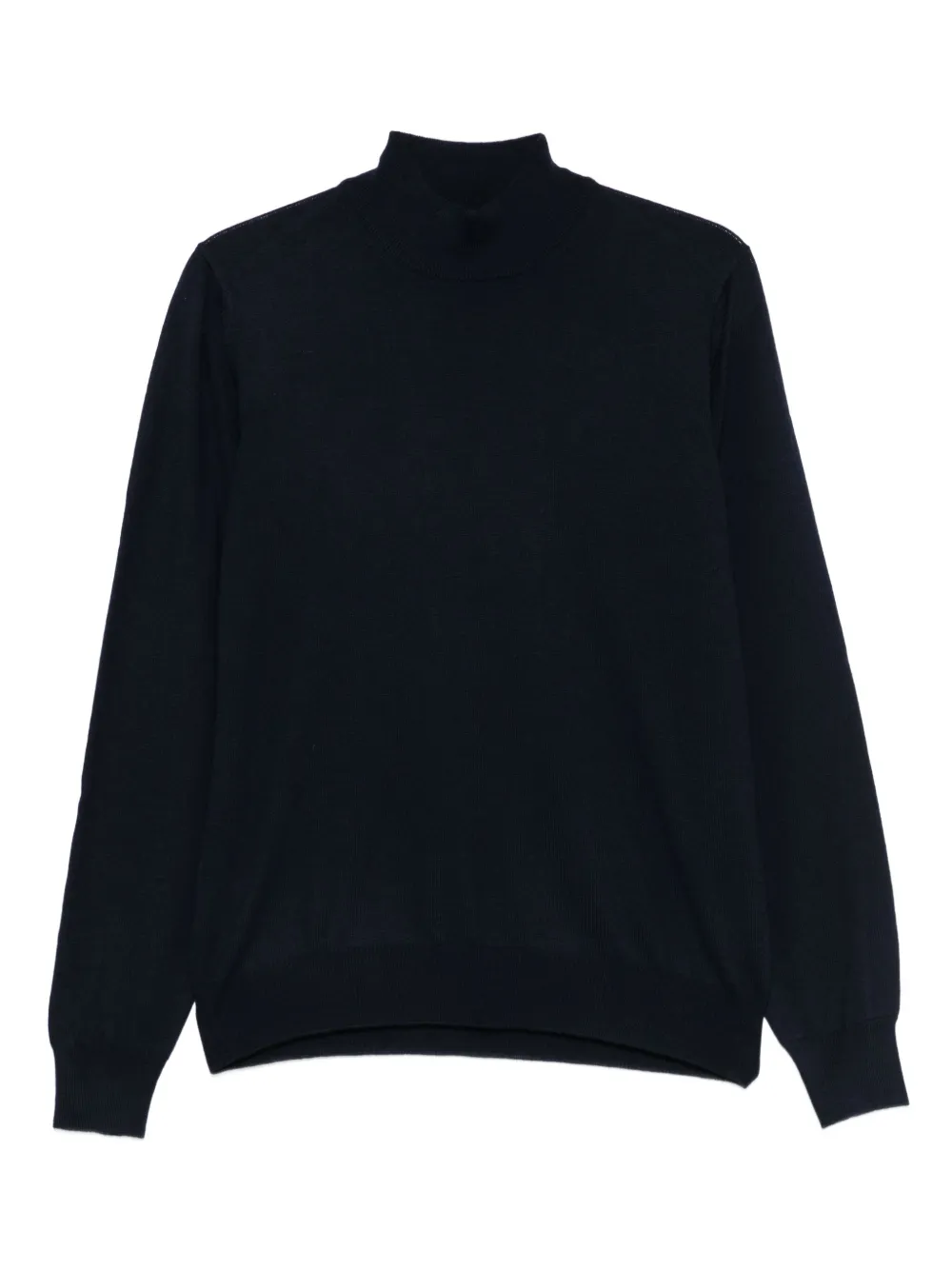 Tagliatore turtleneck long-sleeve sweater - Nero