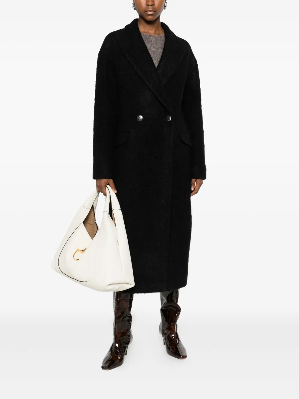Tagliatore Lindena double-breasted coat | Double Breasted & Peacoats | Image 2