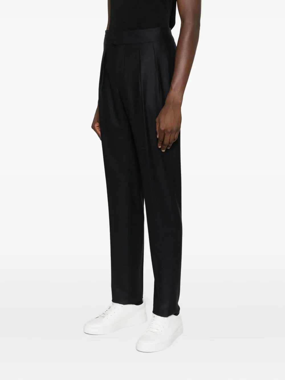 Tagliatore Plooibroek Blauw