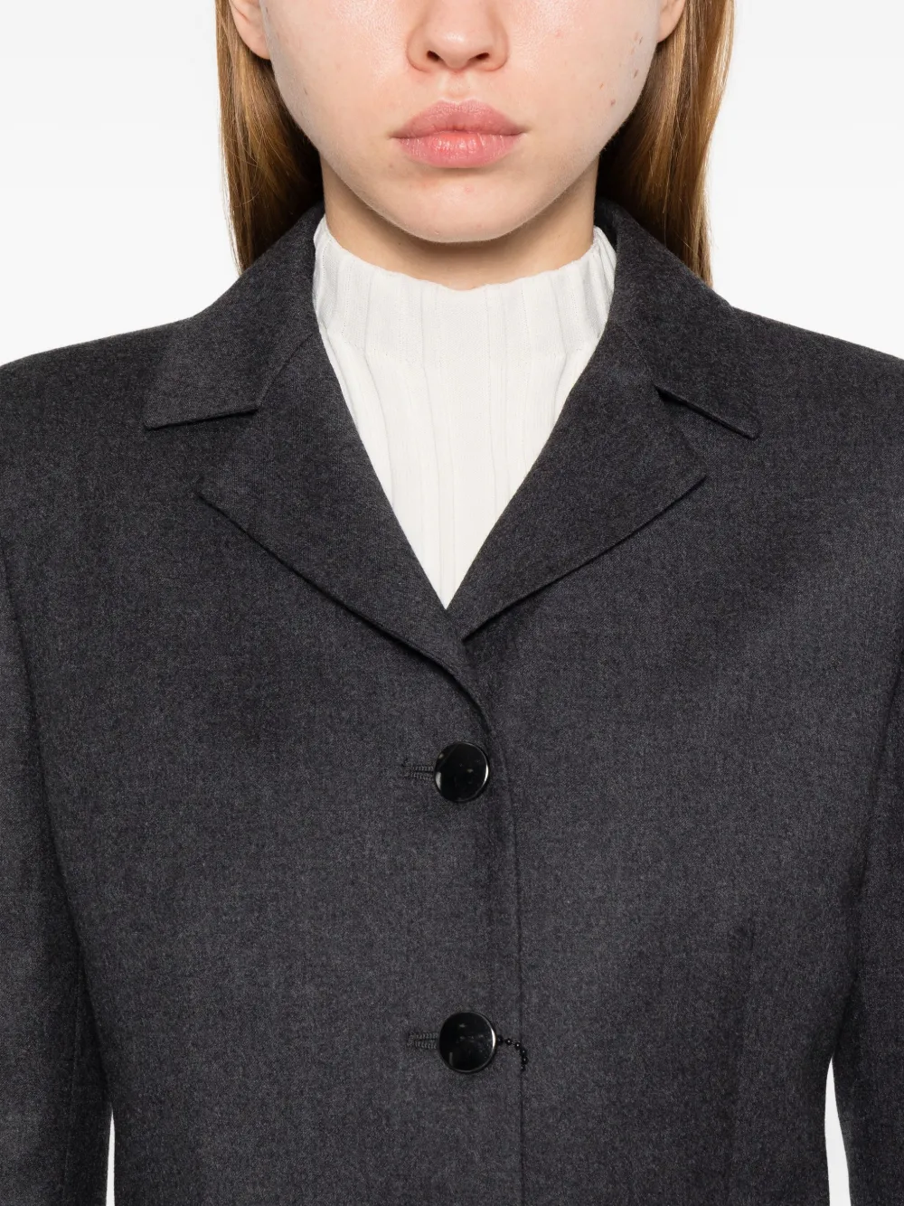 Tagliatore Single-breasted Blazer In Black