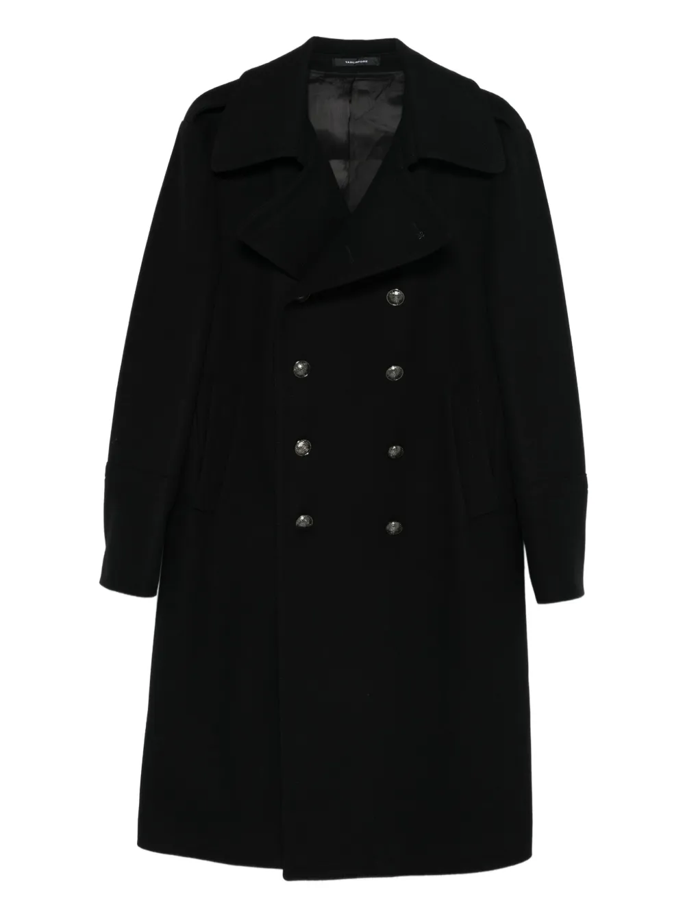 Tagliatore double-breasted coat | Black | Image 1